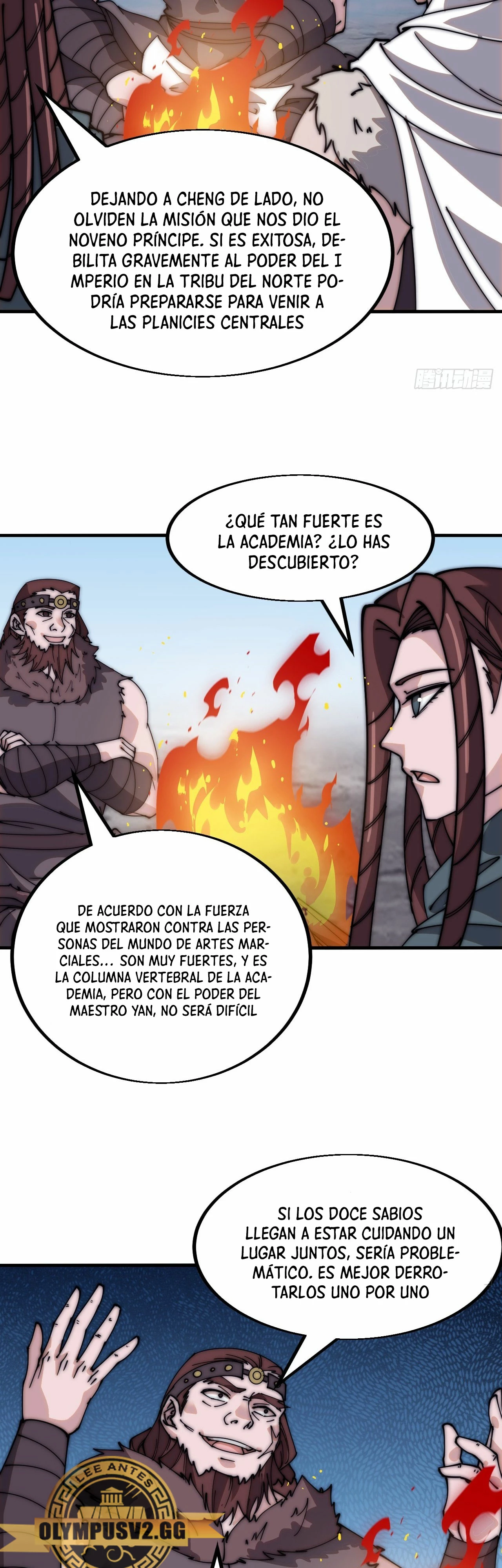 Comienza con una montaña capítulo 554, página 5