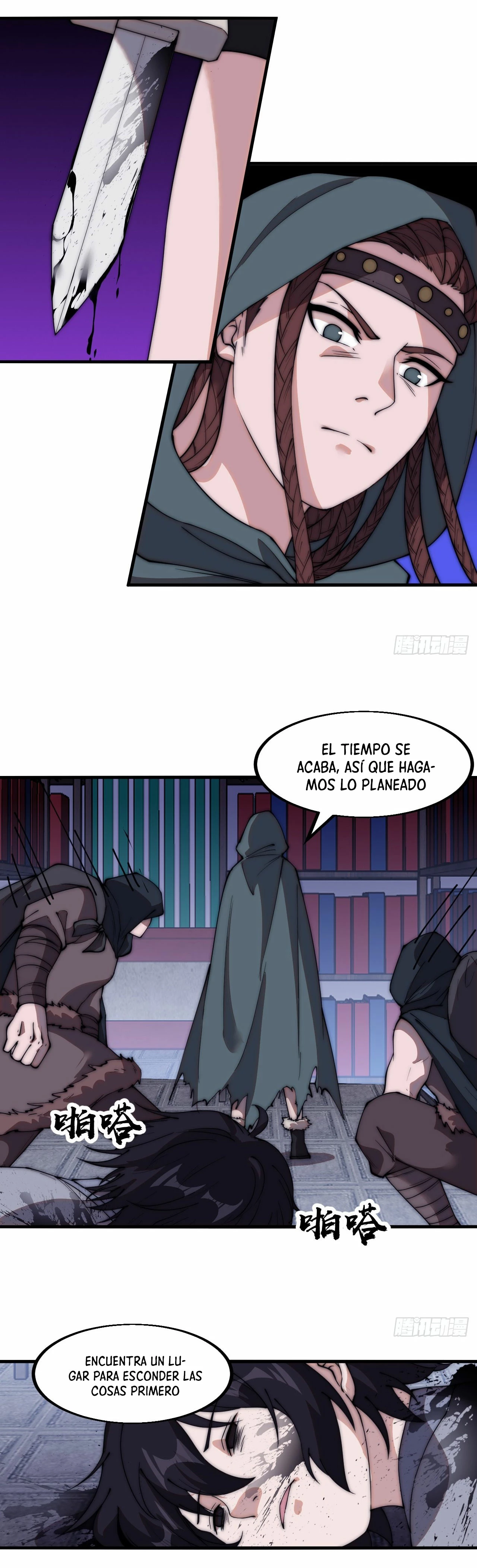 Comienza con una montaña capítulo 554, página 18