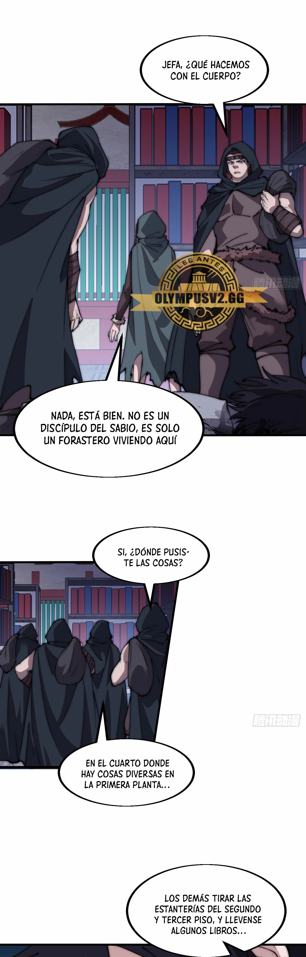 Comienza con una montaña capítulo 554, página 19