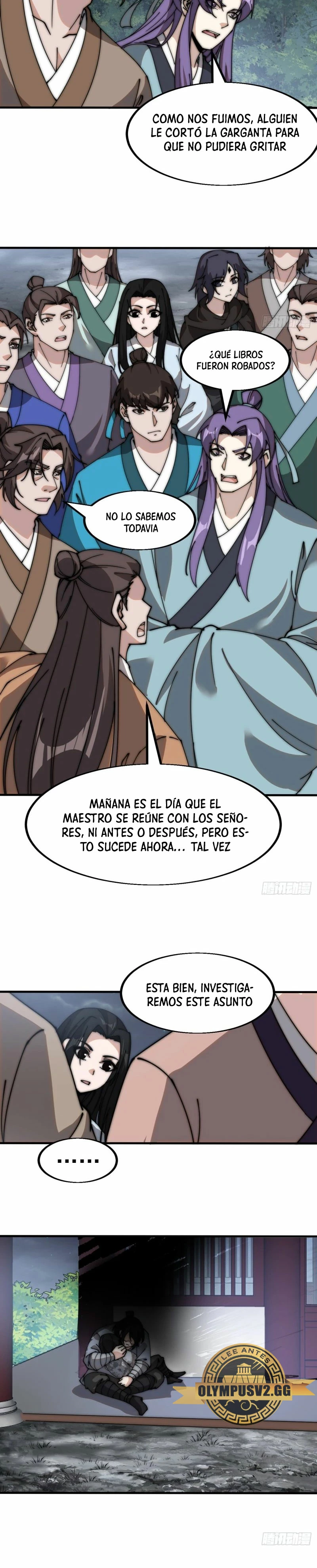 Comienza con una montaña capítulo 555, página 8