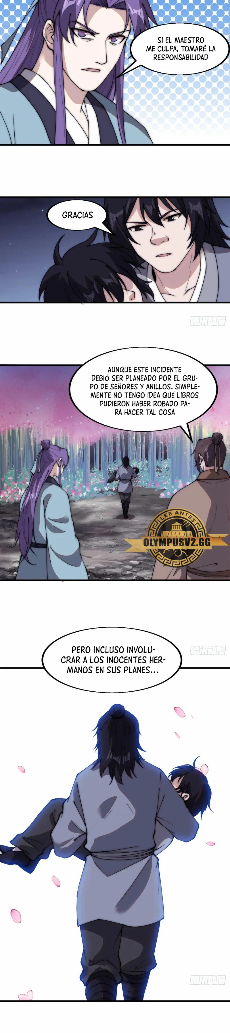 Comienza con una montaña capítulo 555, página 10