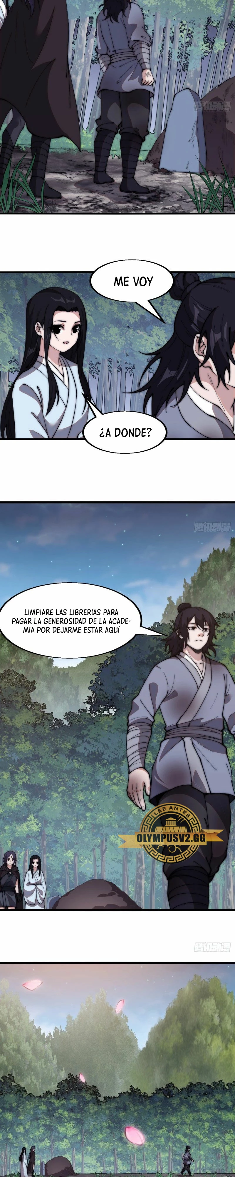 Comienza con una montaña capítulo 555, página 17