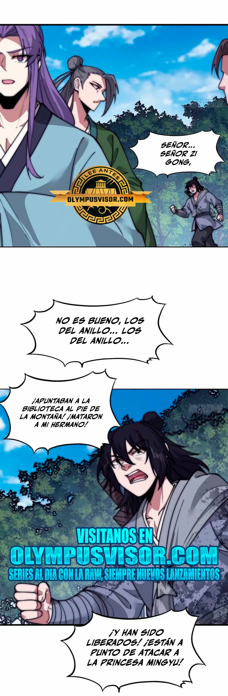 Comienza con una montaña capítulo 564, página 17
