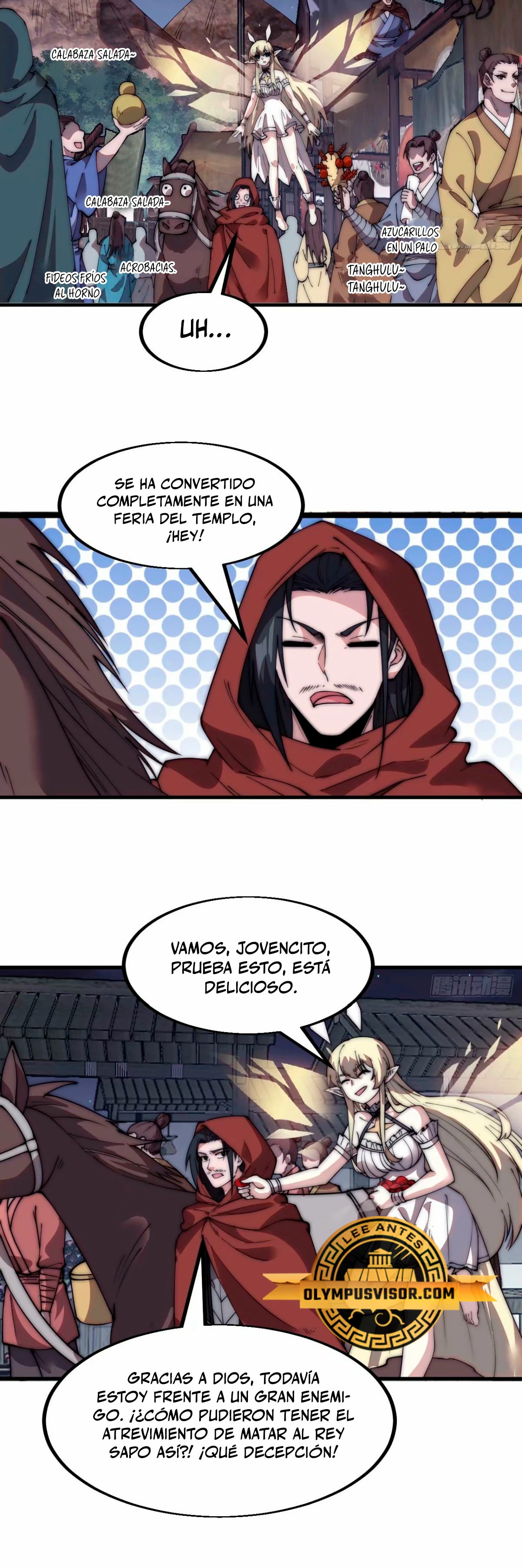 Comienza con una montaña capítulo 566, página 17