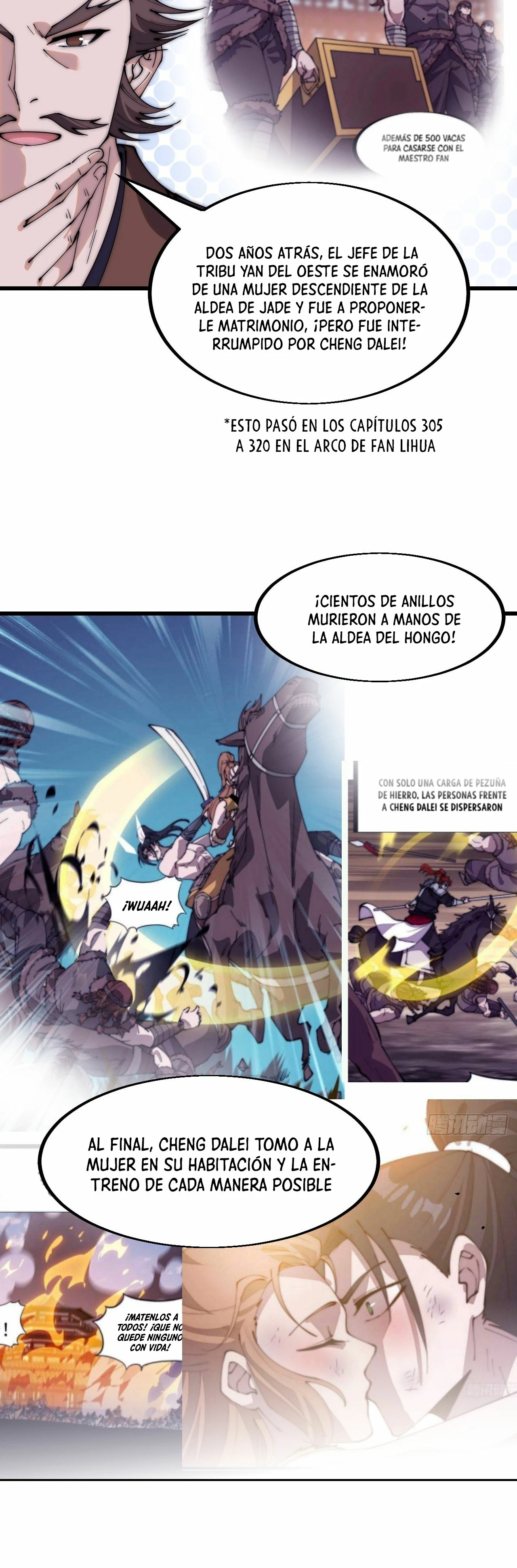 Comienza con una montaña capítulo 553, página 19