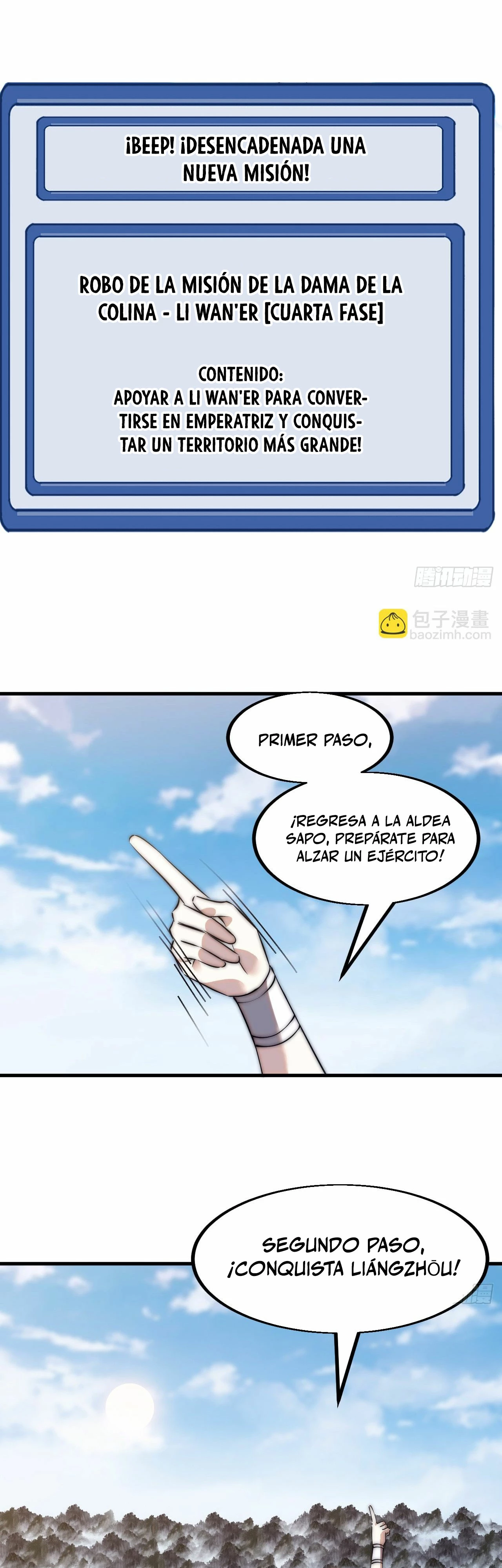 Comienza con una montaña capítulo 583, página 18