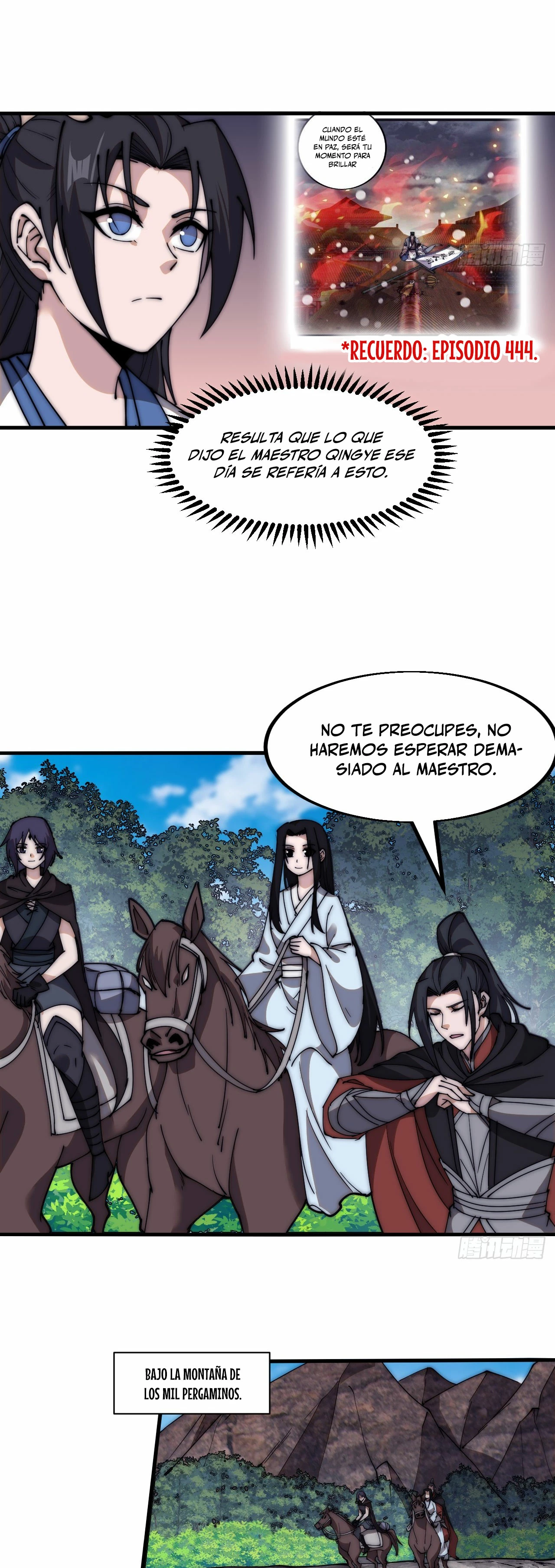Comienza con una montaña capítulo 584, página 5