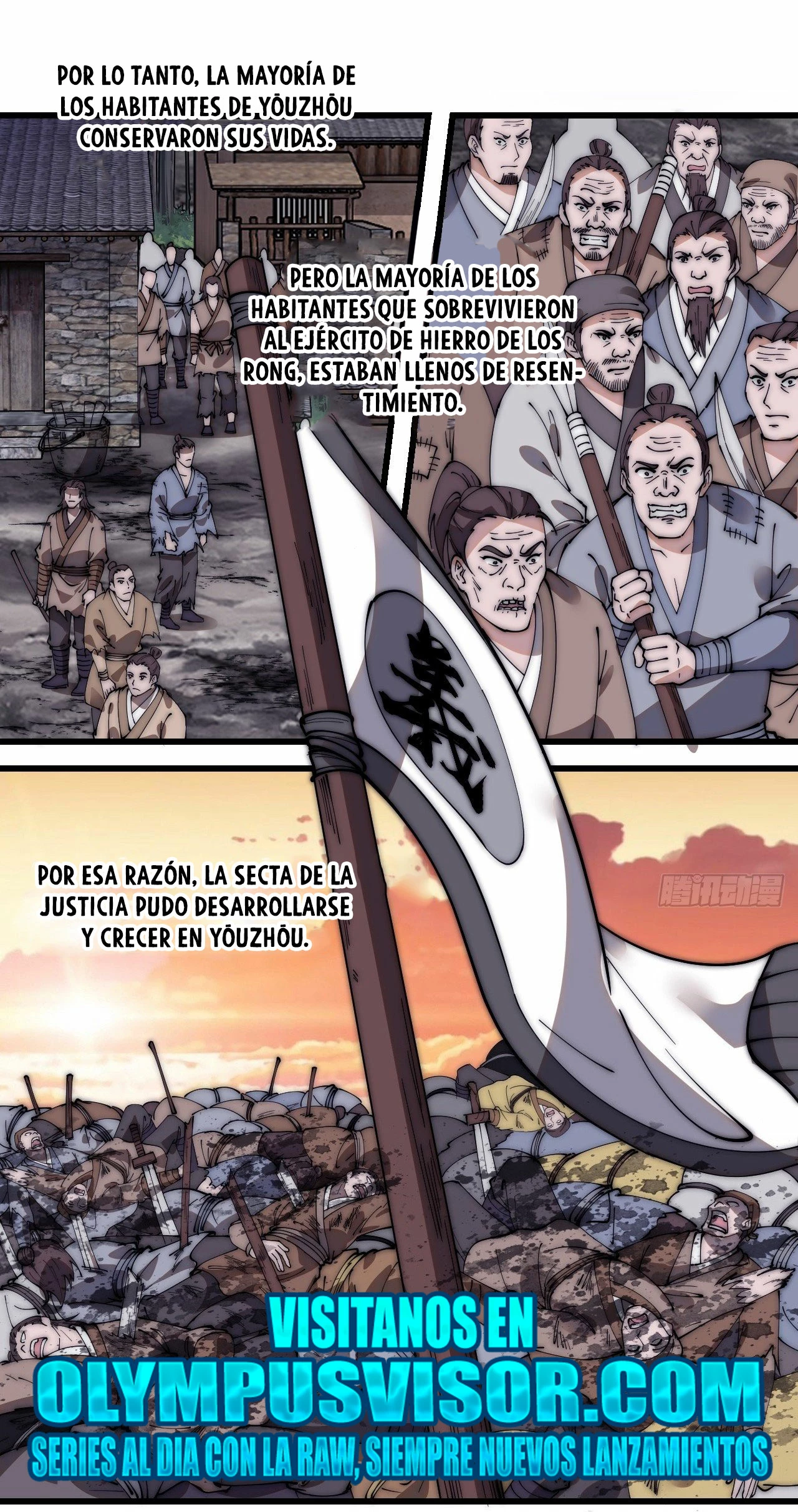 Comienza con una montaña capítulo 586, página 22