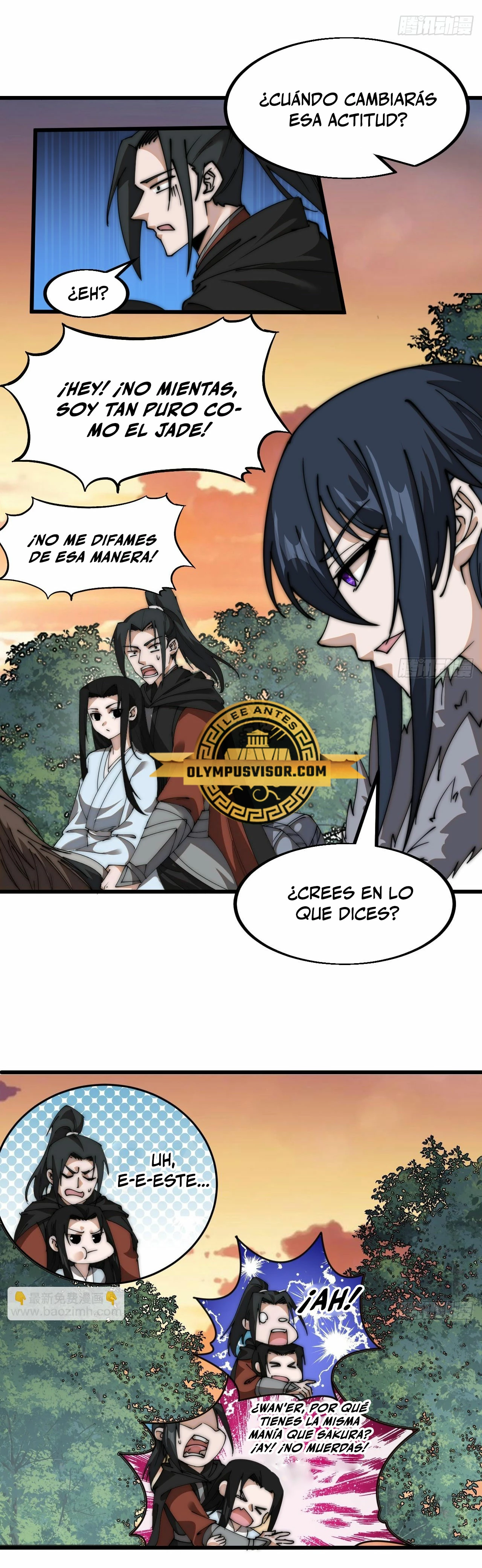 Comienza con una montaña capítulo 587, página 21