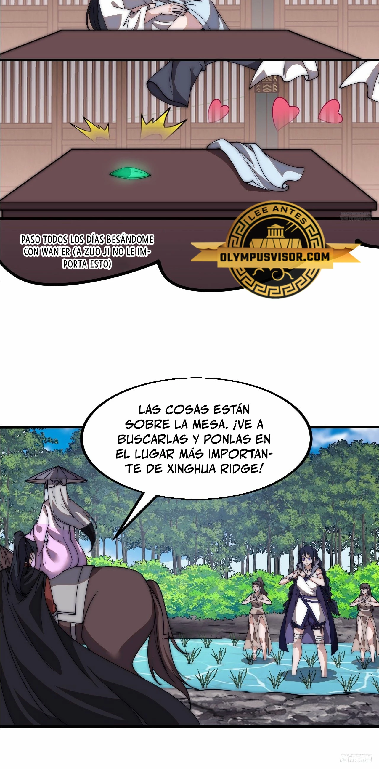 Comienza con una montaña capítulo 595, página 7