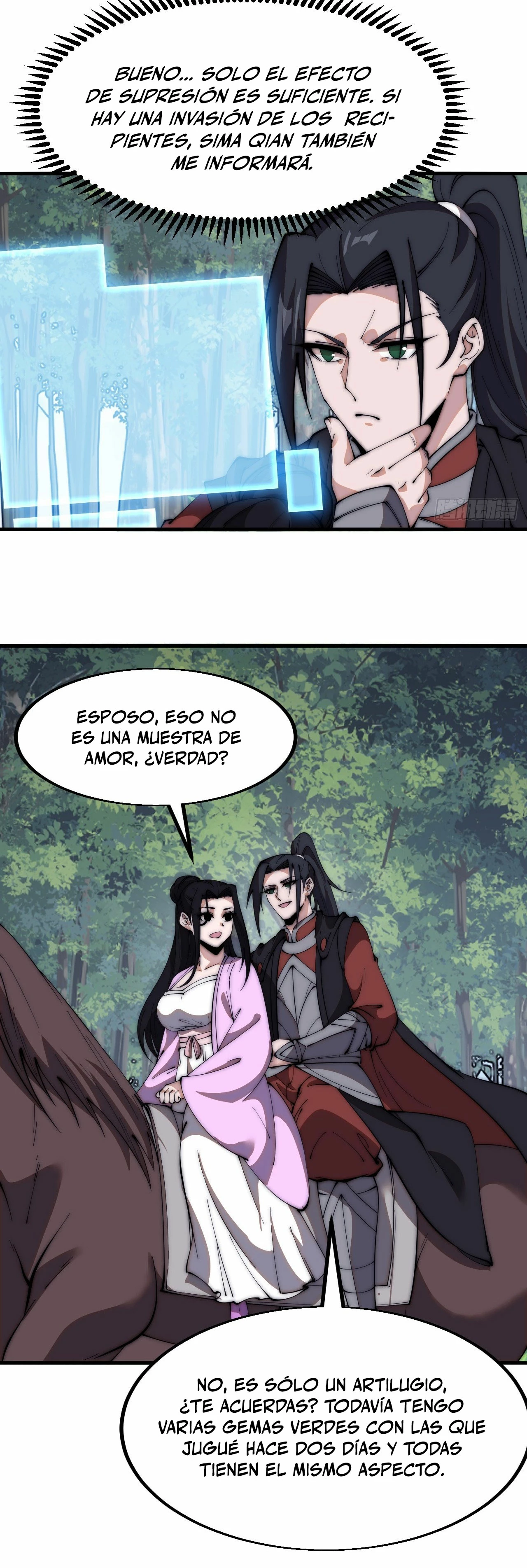 Comienza con una montaña capítulo 595, página 17