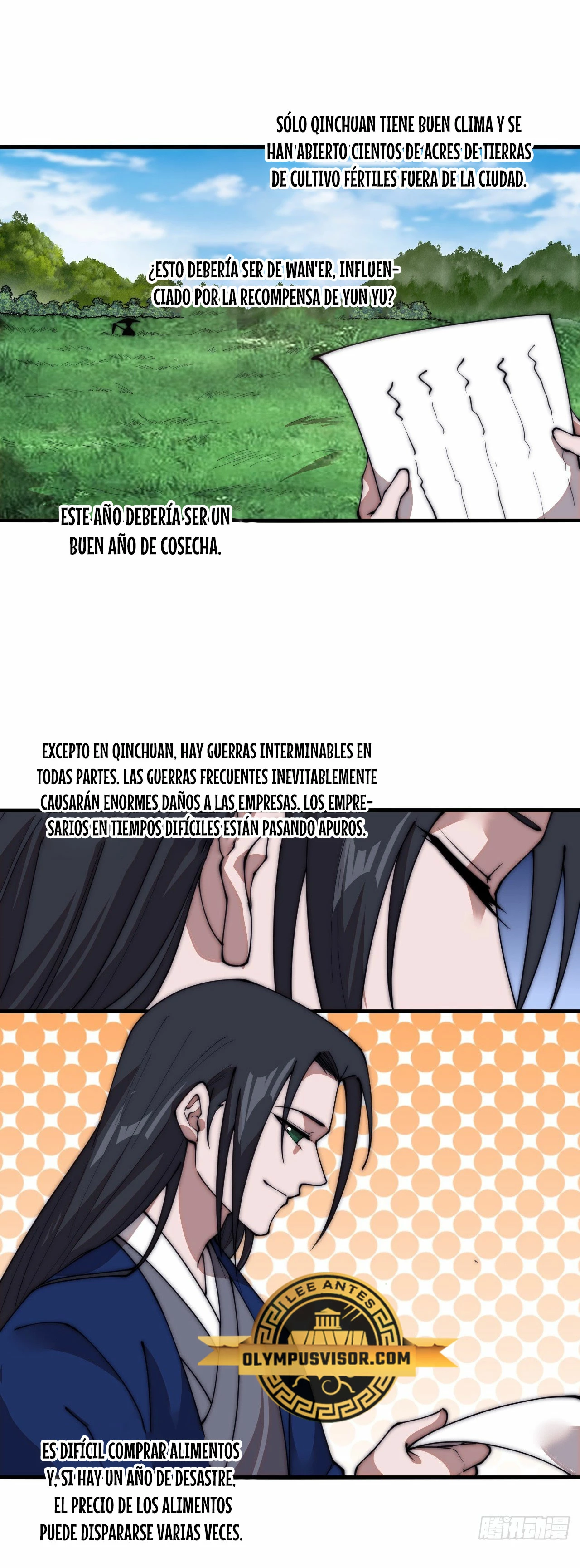 Comienza con una montaña capítulo 597, página 18