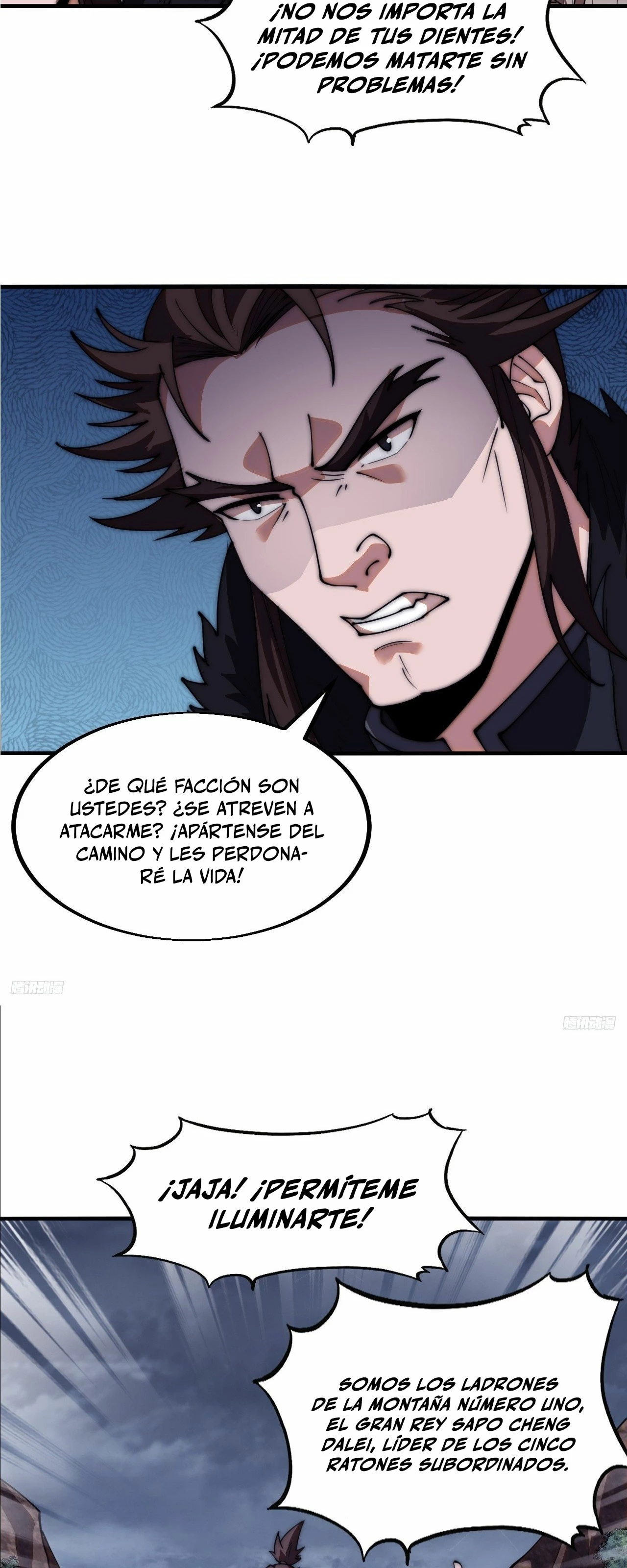 Comienza con una montaña capítulo 601, página 4