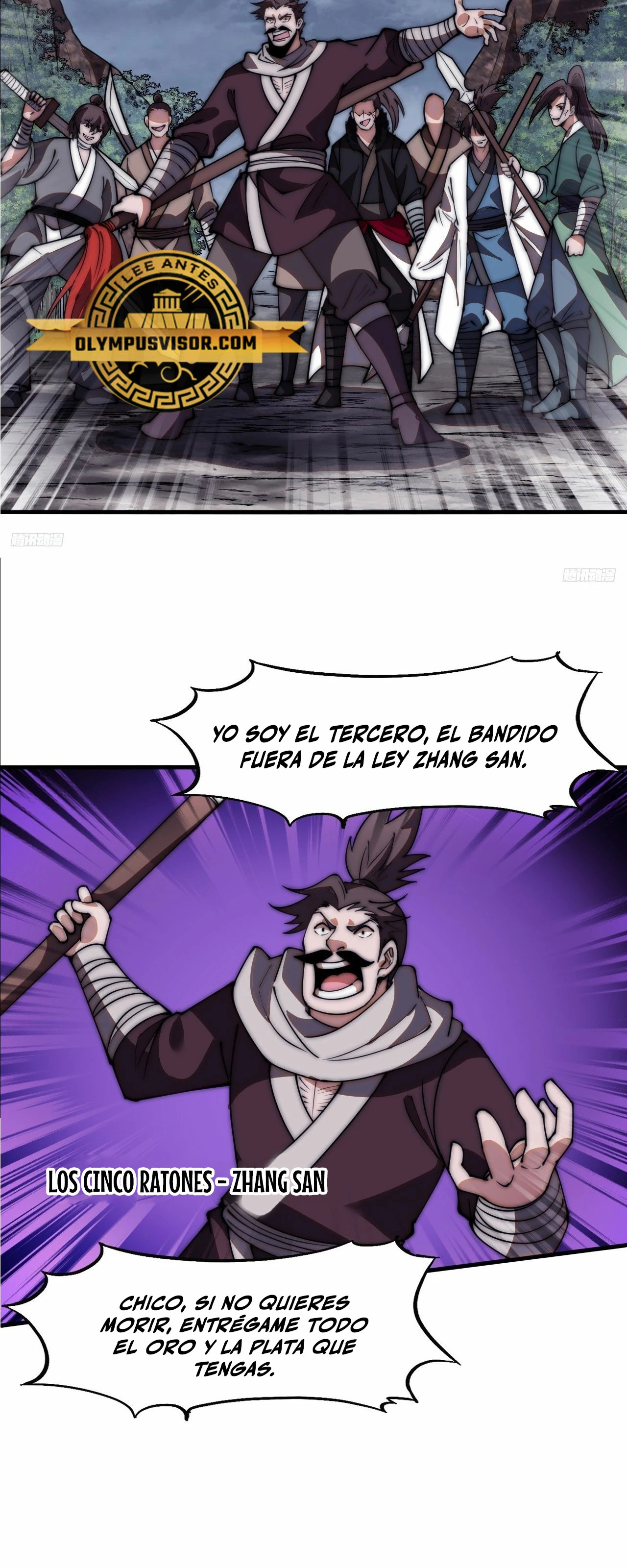 Comienza con una montaña capítulo 601, página 5