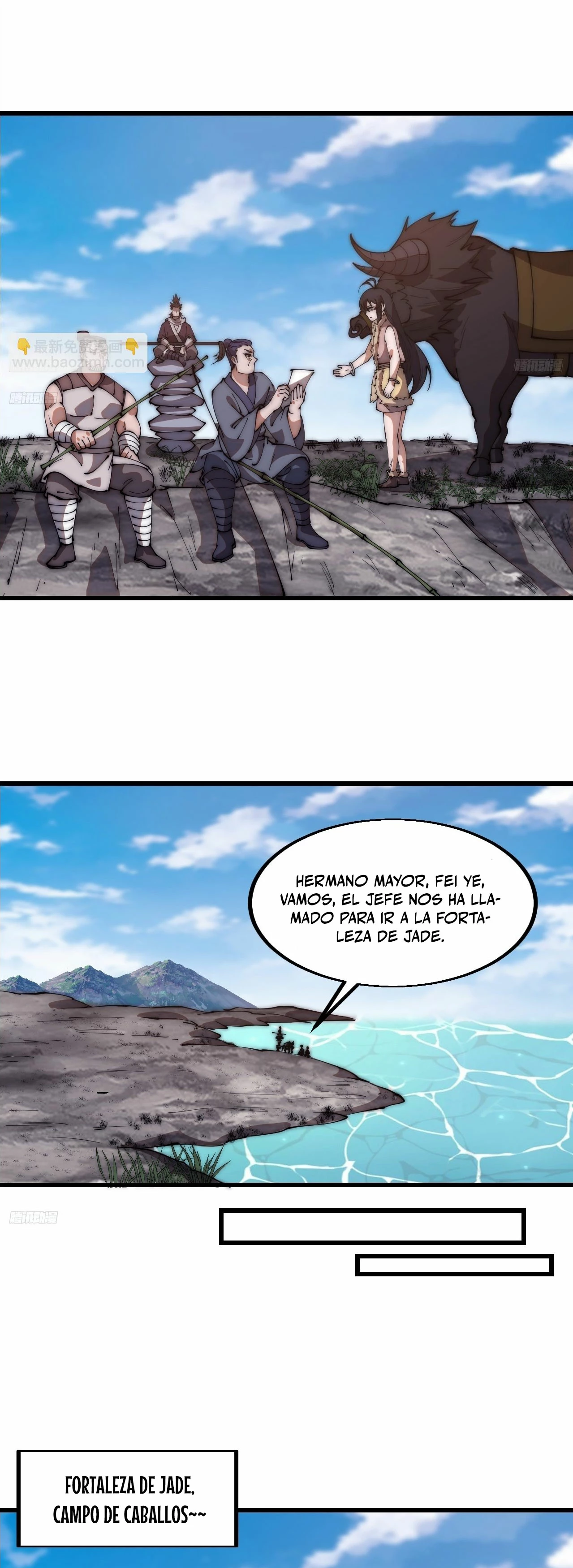 Comienza con una montaña capítulo 615, página 6