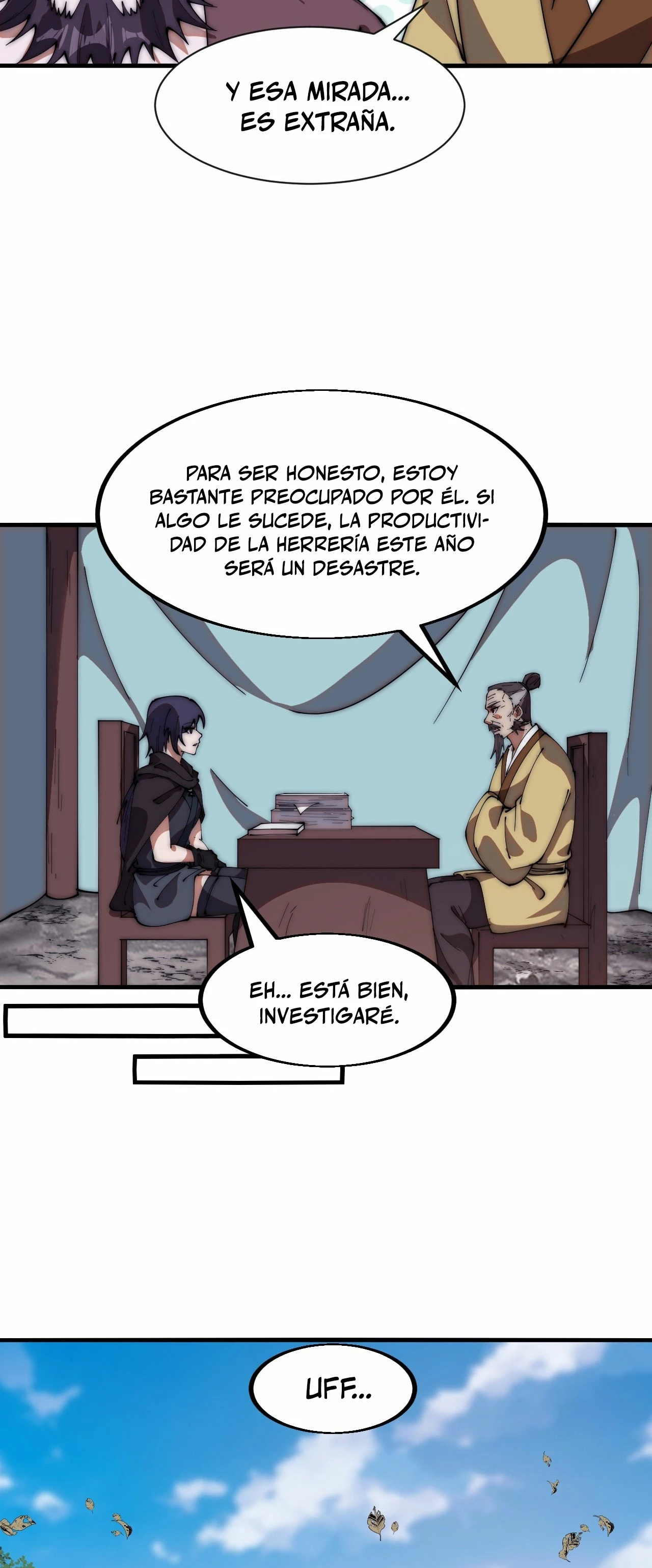 Comienza con una montaña capítulo 616, página 17