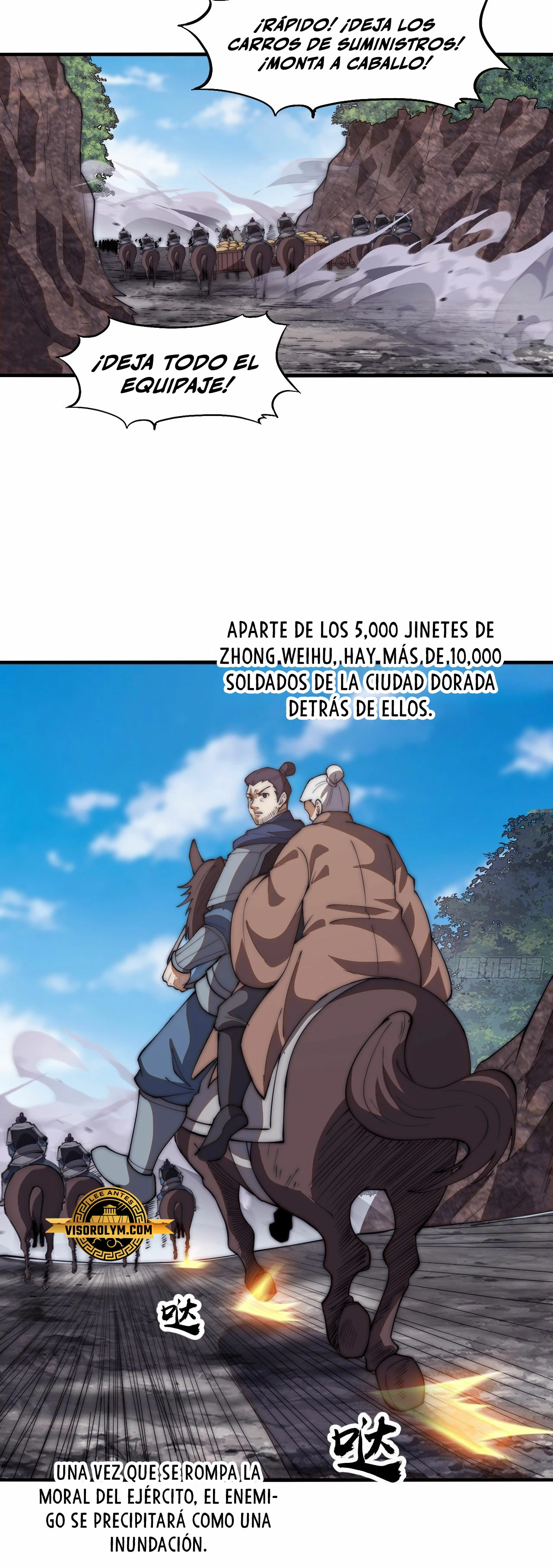 Comienza con una montaña capítulo 632, página 15