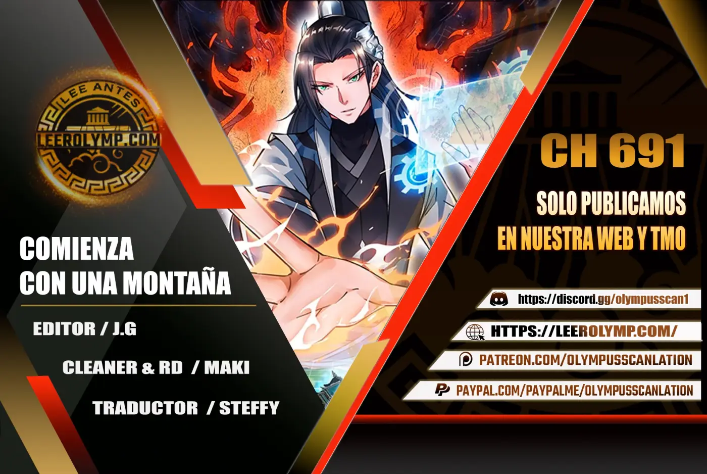 Comienza con una montaña capítulo 691, página 1
