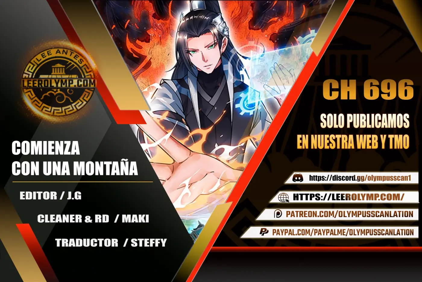 Comienza con una montaña capítulo 696, página 1