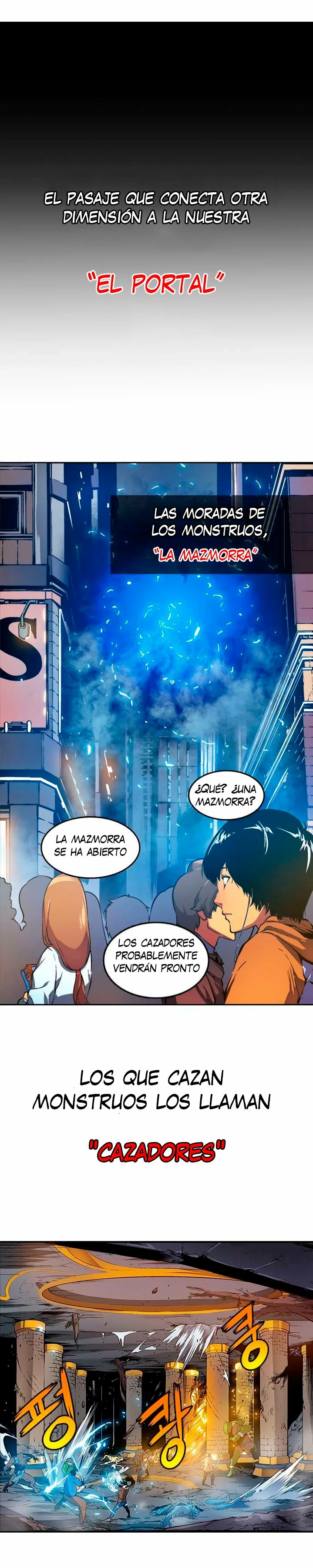 Solo Subiendo de level capítulo 0, página 1
