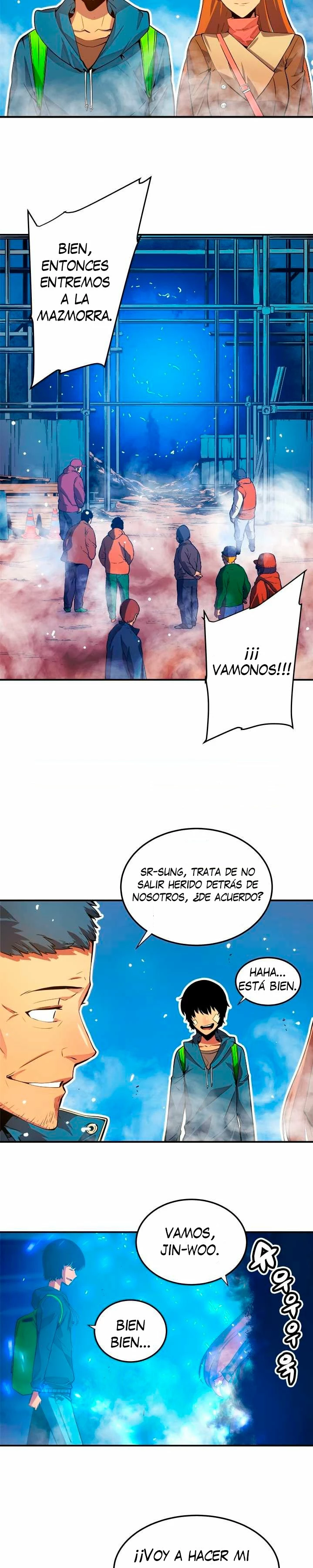Solo Subiendo de level capítulo 1, página 16