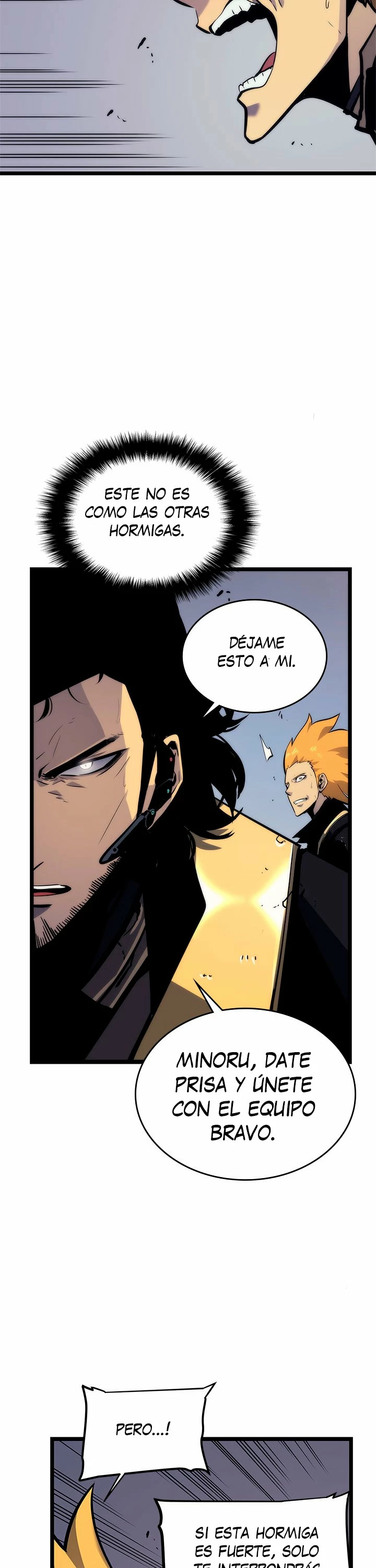 Solo Subiendo de level capítulo 100, página 35
