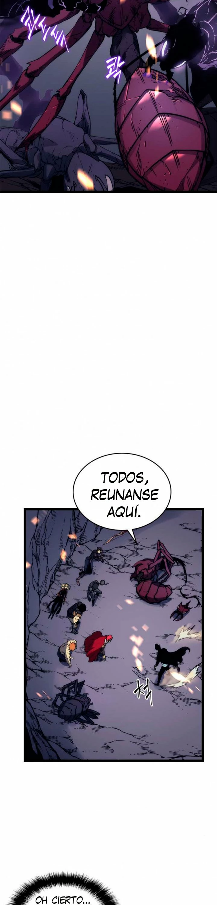 Solo Subiendo de level capítulo 101, página 27
