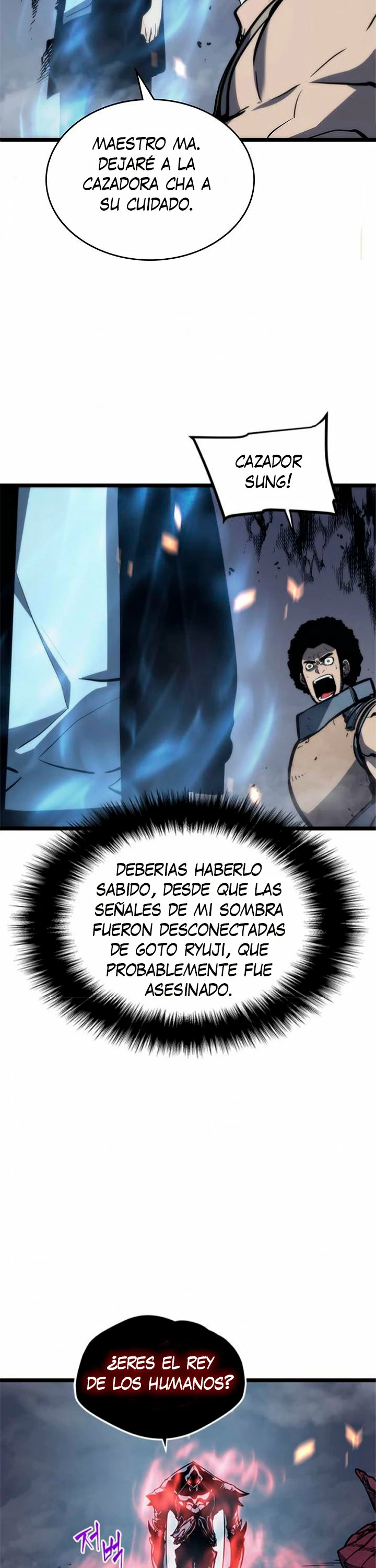 Solo Subiendo de level capítulo 101, página 34