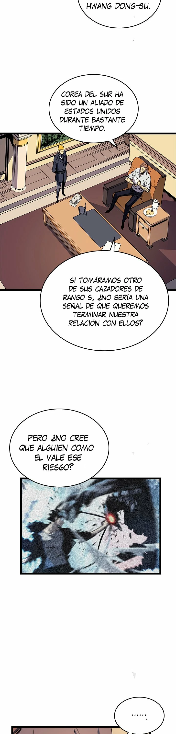 Solo Subiendo de level capítulo 105, página 35