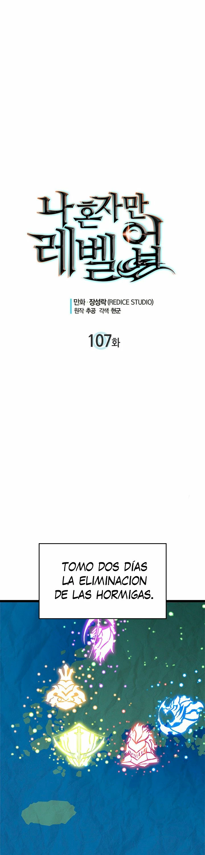 Solo Subiendo de level capítulo 107, página 1