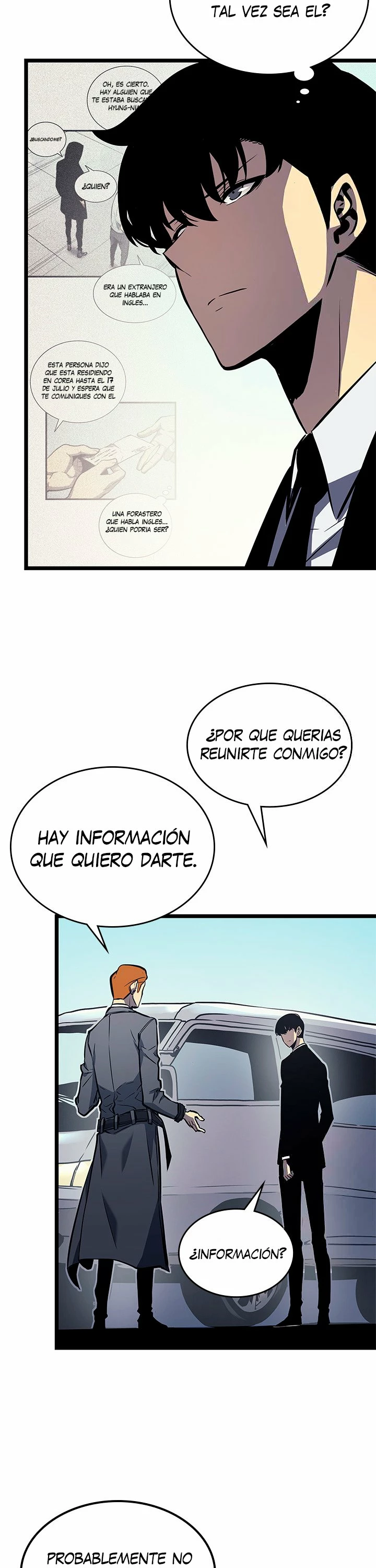 Solo Subiendo de level capítulo 108, página 22