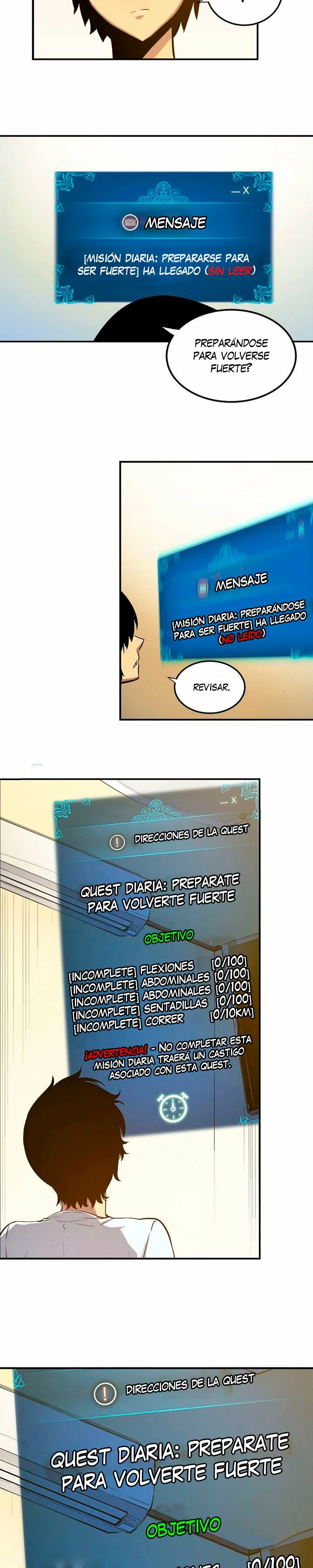 Solo Subiendo de level capítulo 11, página 21