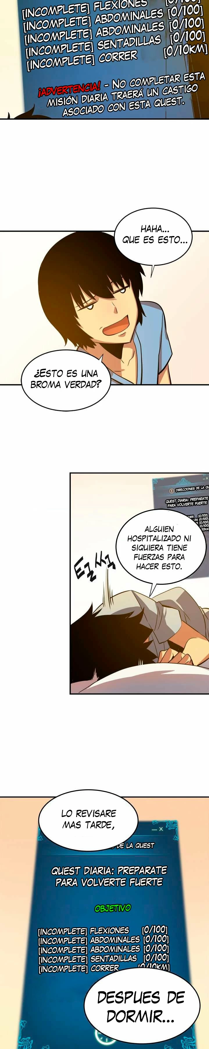 Solo Subiendo de level capítulo 11, página 22