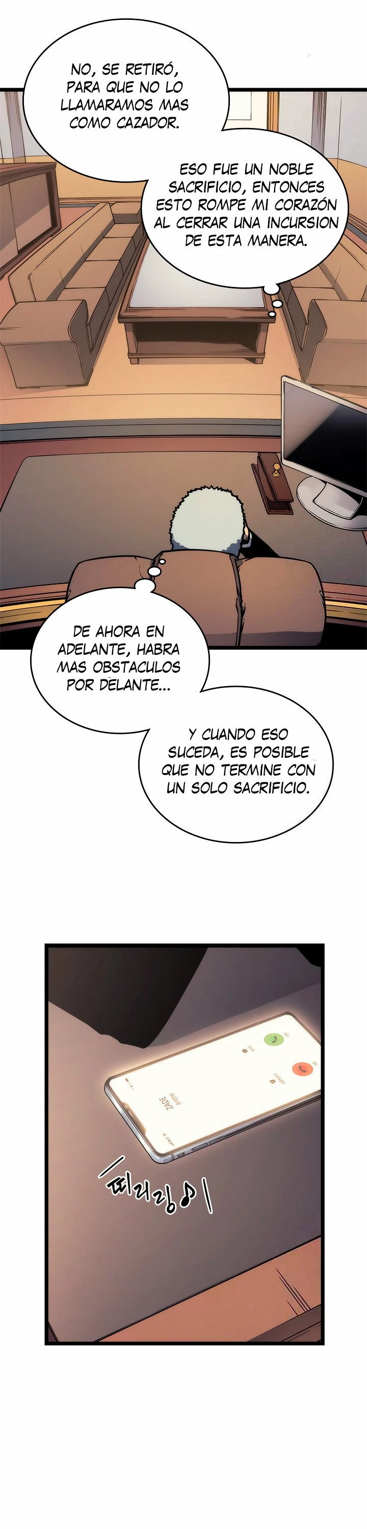 Solo Subiendo de level capítulo 110, página 3