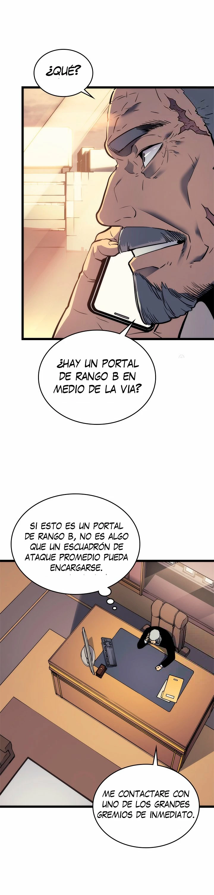 Solo Subiendo de level capítulo 110, página 4