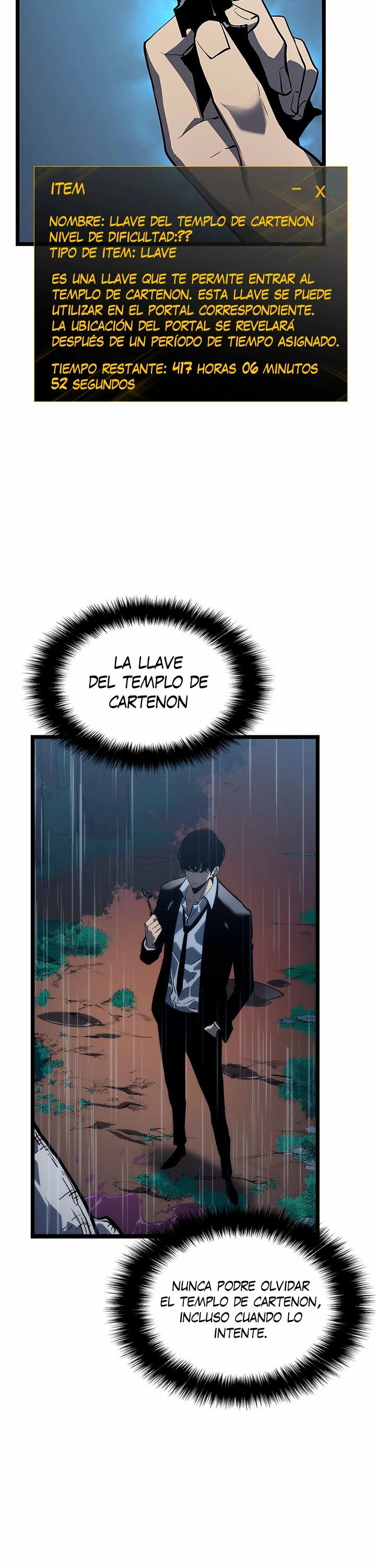 Solo Subiendo de level capítulo 111, página 42