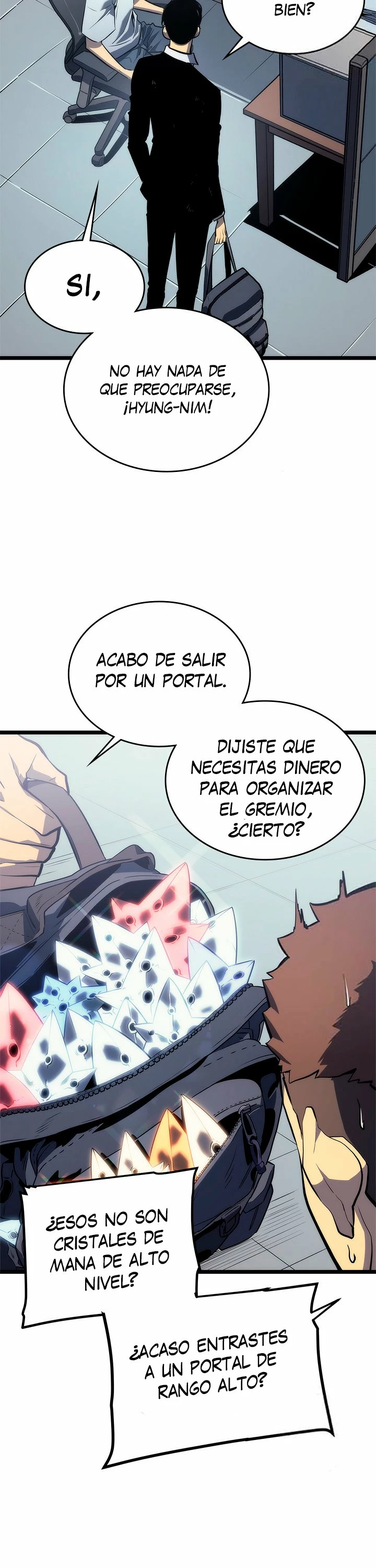 Solo Subiendo de level capítulo 112, página 4