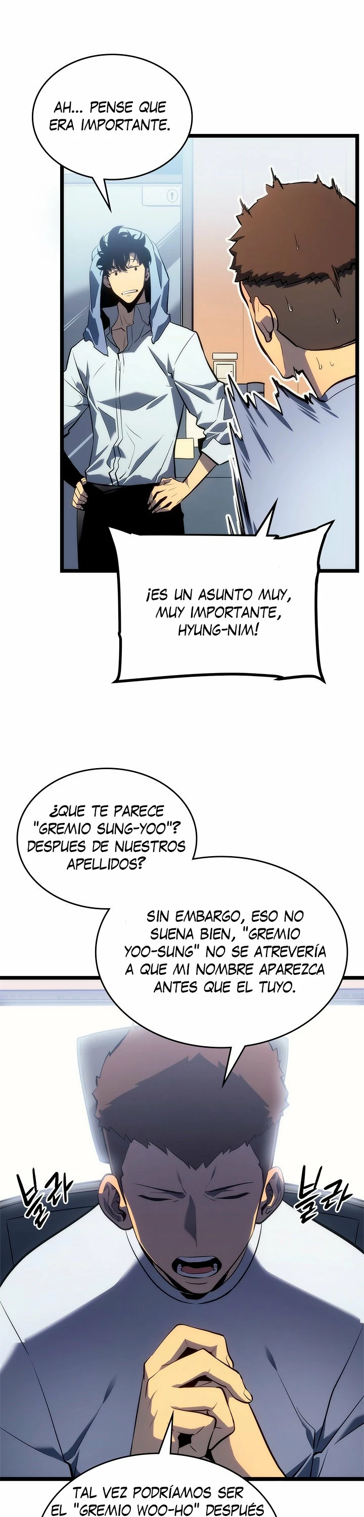 Solo Subiendo de level capítulo 112, página 8