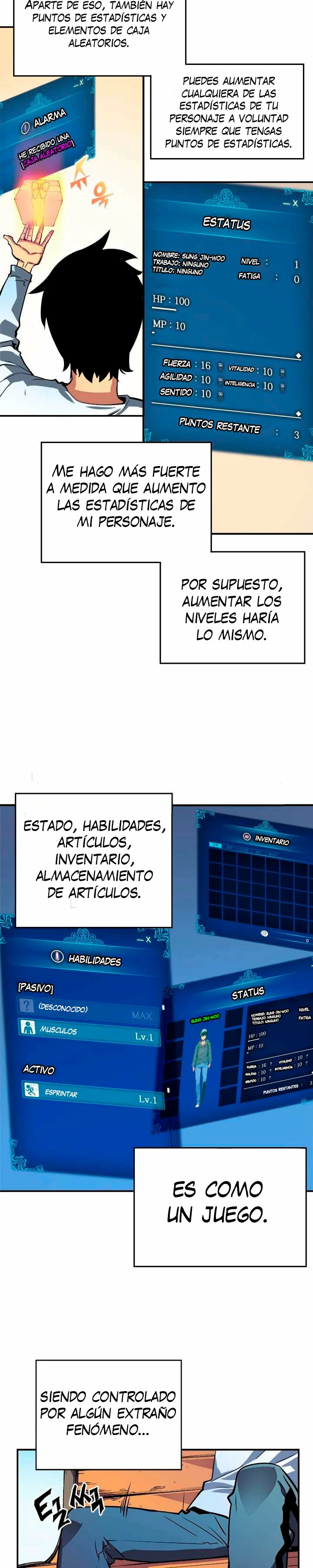 Solo Subiendo de level capítulo 12, página 12