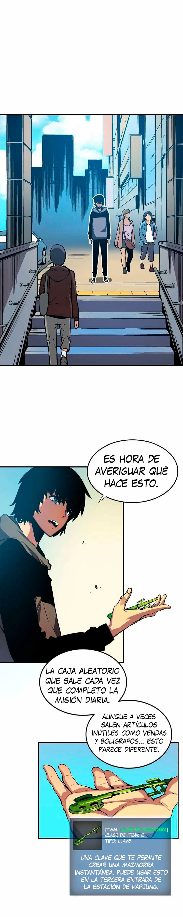 Solo Subiendo de level capítulo 12, página 15