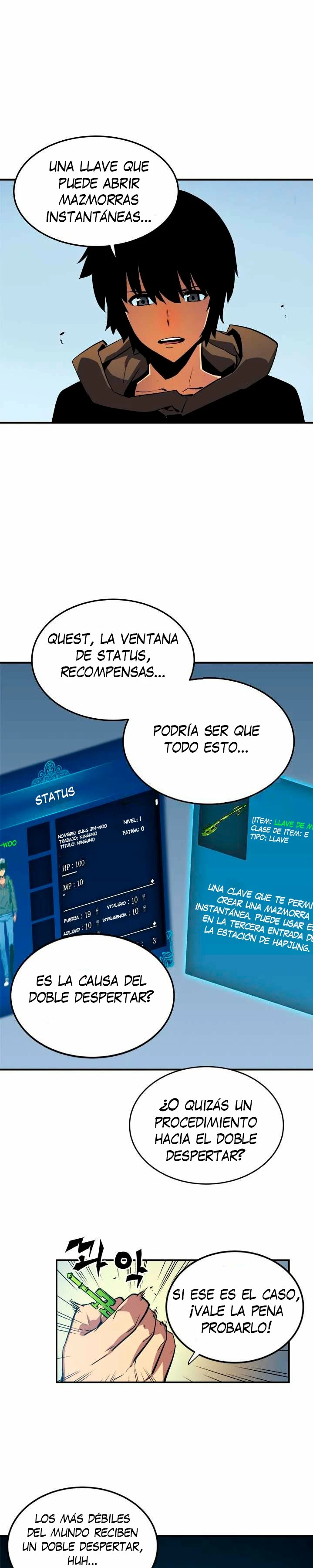 Solo Subiendo de level capítulo 12, página 16