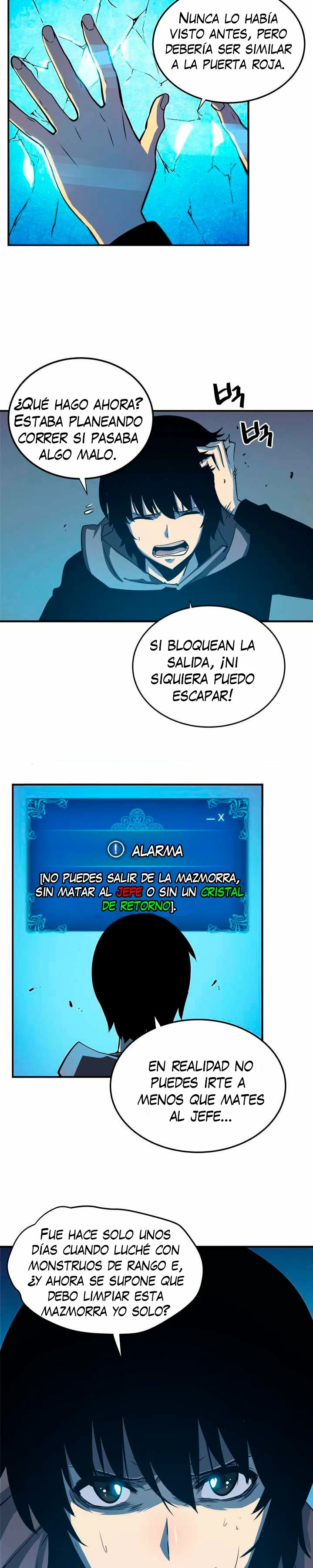 Solo Subiendo de level capítulo 12, página 21