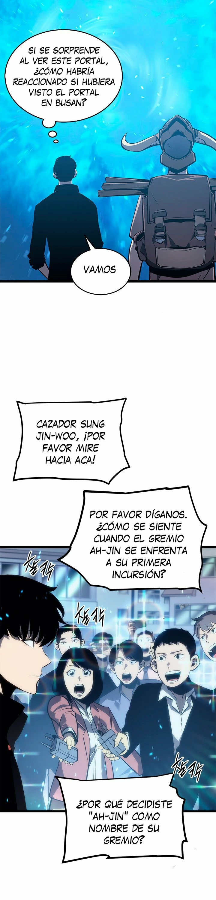 Solo Subiendo de level capítulo 122, página 3
