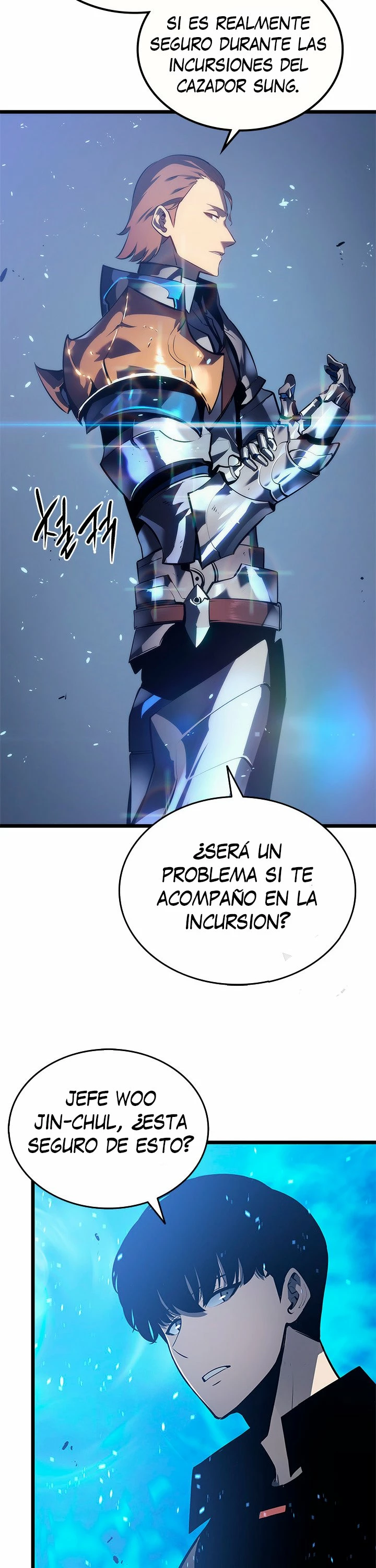 Solo Subiendo de level capítulo 122, página 8