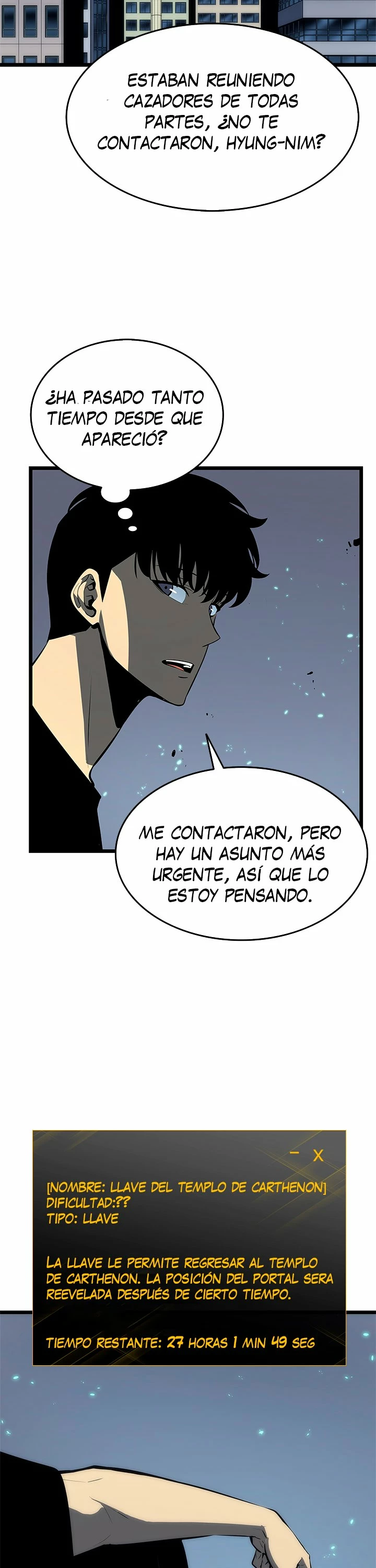 Solo Subiendo de level capítulo 123, página 40
