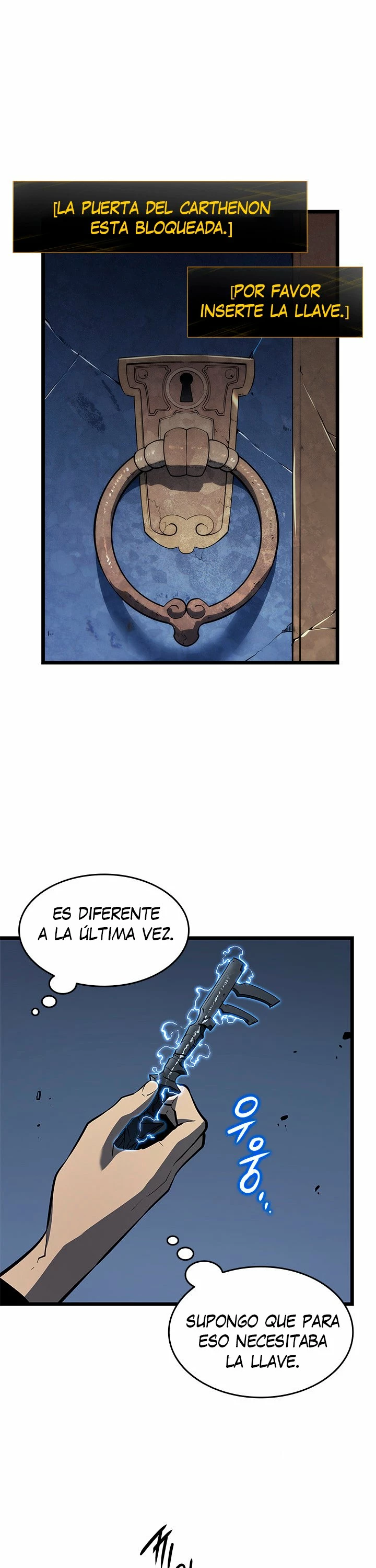 Solo Subiendo de level capítulo 124, página 27