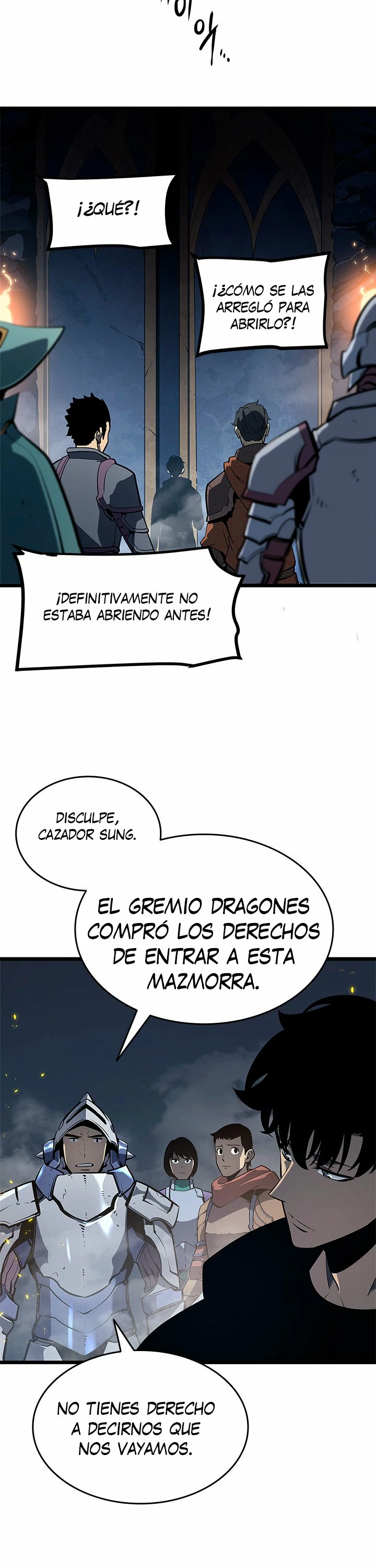 Solo Subiendo de level capítulo 124, página 28