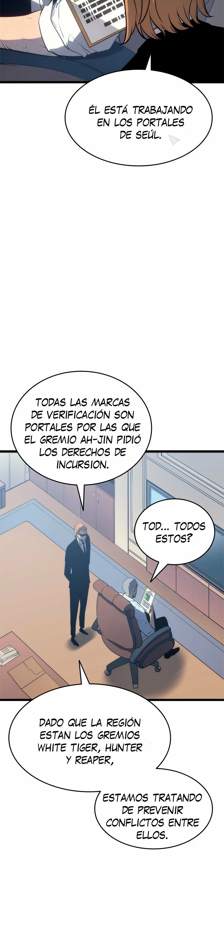 Solo Subiendo de level capítulo 125, página 8