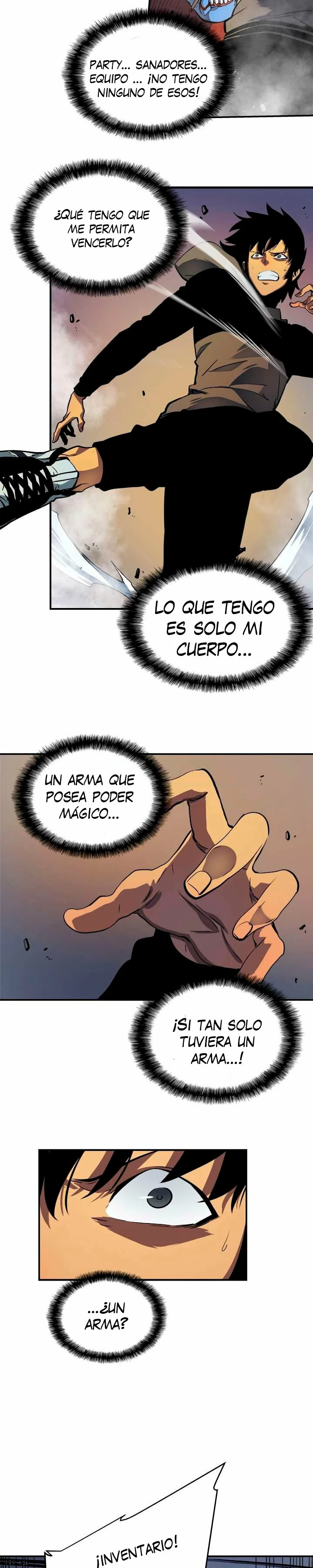 Solo Subiendo de level capítulo 13, página 19