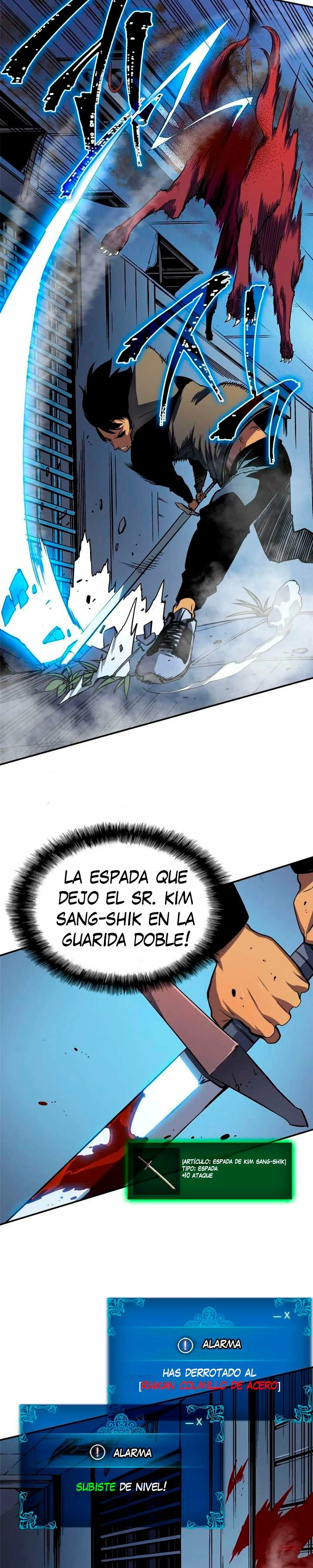 Solo Subiendo de level capítulo 13, página 21